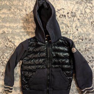 Moncler Toddler Sweater Down Jacket Sweatshirt 3T